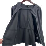 Athleta  Black Zip Front Knit Hoodie Size‎ Small Photo 1