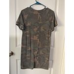Forever 21 Camouflage Raglan Sleeve T Shirt Dress Women's Size Small Photo 3