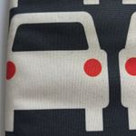 ORLA KIELY BLACK& CREAM CANVAS TRAVEL BAG CAR DESIGN GREAT FOR TRAVEL DOCUMENTS Black Photo 2