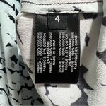 Proenza Schouler NEW NWT Short Sleeve Printed Flowy Top Blue Inky Spot Print Photo 8