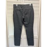Hilary Radley Gray Skinny Pants Size M Mid Rise Elastic Waist Pull On Pockets Photo 2