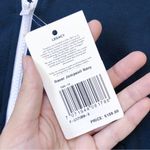 One Piece • Racer Jumpsuit onesie navy white knit zip front loungewear unisex Photo 7