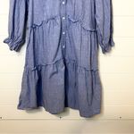 Miami  Light Blue Mini Dress Photo 3