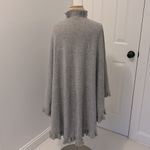 Lona Scott Cashmere Frilly Ruffled Cape Gray Size undefined Photo 3