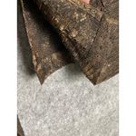 Chico's Metallic Bronze Snake Leaf Print Button Jacket Top Size 3 (L/XL) Photo 6