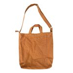 Baggu  Duck Canvas Tote Bag Adobe Brown Versatile Handle Adjustable Shoulder Photo 1