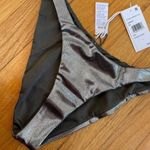 Good American foil Better Bikini Bottoms stormy silver Size 1 small new with tag Photo 3