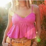 American Eagle • babydoll cami top pink xlarge Photo 0