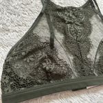 Victoria's Secret  Body S Lace Bralette Olive Green Fairy Grunge Boho Whimsygoth Photo 4