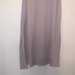 Listicle  Elegant Mauve Maxi Skirt Lined Pockets Large Photo 2
