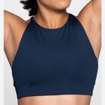 Girlfriend Collective  Topanga Criss Cross Sports Bra XL Midnight Blue Adjustable Photo 2