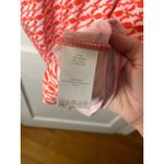 Boden Women's US 12 Red White Geometric Print Cap Sleeve Knit Dress Photo 3