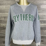 Universal Studios Wizarding World Harry Potter Slytherin Gray Crew Sweatshirt S Photo 0