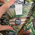 American Vintage Shannon Marie Made in Hawaii Surfboard Print Button Down Medium Photo 3
