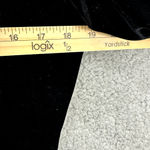 Valerie Stevens Vintage  Womens Whimsigoth Velvet Maxi Dress Size PM Black Witchy Photo 3