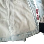 Reebok NWT Women's Light Blue Tie Dye Print Full Zip Hooded Jacket Zip Pockets Photo 5