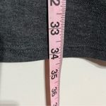 ZARA Women’s Half Sleeve Turtleneck Sweatshirt Dress Size Medium Dark Gray Mini Photo 6