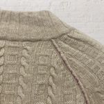 Banana Republic Cable Knit Cardigan S Cashmere Wool Tan Photo 8