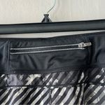 Athleta  Black and White Striped Pulse running short Size Medium Photo 3