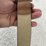 Vintage 90s Y2K Brown Faux Leather All over Studded Belt Hipster Vegan Western Photo 10