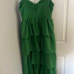 Pretty Little Thing Green Formal Dress Photo 2