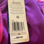 Speedo NWT Turnz Tonal Wave Print One Piece Swimsuit SZ-26 Photo 3