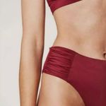 ANDIE Swim the Ruched Side Bottom NWT size XS in Truffle Bikini Swimsuit Photo 12