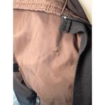 NWT Lillian H Brown Black Trench Coat Full Zip, size 42 Photo 3