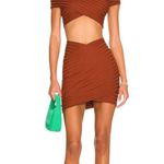 NWT Simon Miller Adio Rib Knit Mini Skirt in Coconut Shell Size L Photo 1