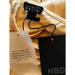 NBD  Valeria Gown in Ivory Small New Womens Crystals Long Maxi Dress Photo 8