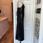 Victoria's Secret Victoria Secret lace up sides satin maxi slip dress Photo 7