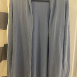 J. McLaughlin  Light Blue Cardigan cotton modal medium Photo 0