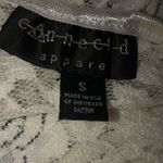 Connected Apparel  lace cropped cardigan top Photo 4