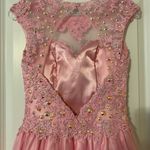 Angela and Alison Pink Ball gown Photo 7