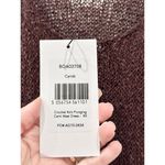 Boa Crochet Knit Plunging V Photo 5