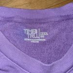 Time & Tru purple crewneck Photo 1