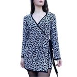 Diane Von Furstenberg Diane Von Furstenburg Long Sleeve Wrap Sweater Dress Medium Photo 2