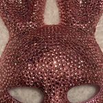 Beautiful Blinged Out Bunny Mask Pink Photo 1