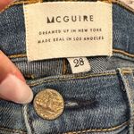 McGuire Denim McGuire Cropped Frayed Vintage Dreamweaver Gainsbourg Cropped Blue Jeans 28 Photo 5