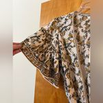 Max Studio  Wrap Dress Floral Print Prairie Boho Peasant Cottagecore NWT Medium Photo 2