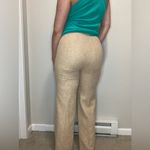 American Vintage Vintage NWT The Villager 1960s Tan Tweed Straight Leg Pants Size Modern 6 Vtg 14 Photo 1