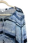 Bella Dahl Top Womens Large Multicolor Tie Dye Boho Print Scoop Neck Blouse Photo 2