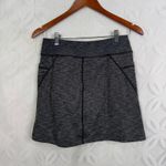 Athleta  Excursion Skort Skirt Charcoal‎ Gray Size S Photo 5