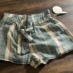 Hummingbird Blue and White Cargo Shorts Photo 0