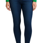 Liverpool Los Angeles The Ankle Skinny Jeans Size 12/31 Dark Wash Blue Photo 0