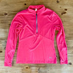 Under Armour  Pink Fitted Half Zip | S Photo 0