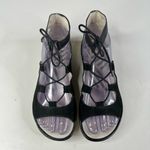 Fly London  Mura Lace Up Sandals Size 37 Photo 1