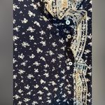 Sézane Sezane X SEA NY Chloe shirt in small navy floral print Photo 6