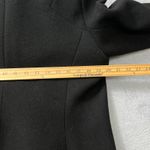 Trina Turk Wool Blend Double Breasted Coat Size 12 Women's Black Peacoat Jacket Photo 7