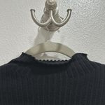 Bagatelle  Mock-neck Short Sleeve Sweater Top Photo 2